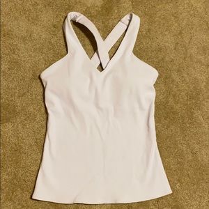 ALO Yoga Elevate white workout top